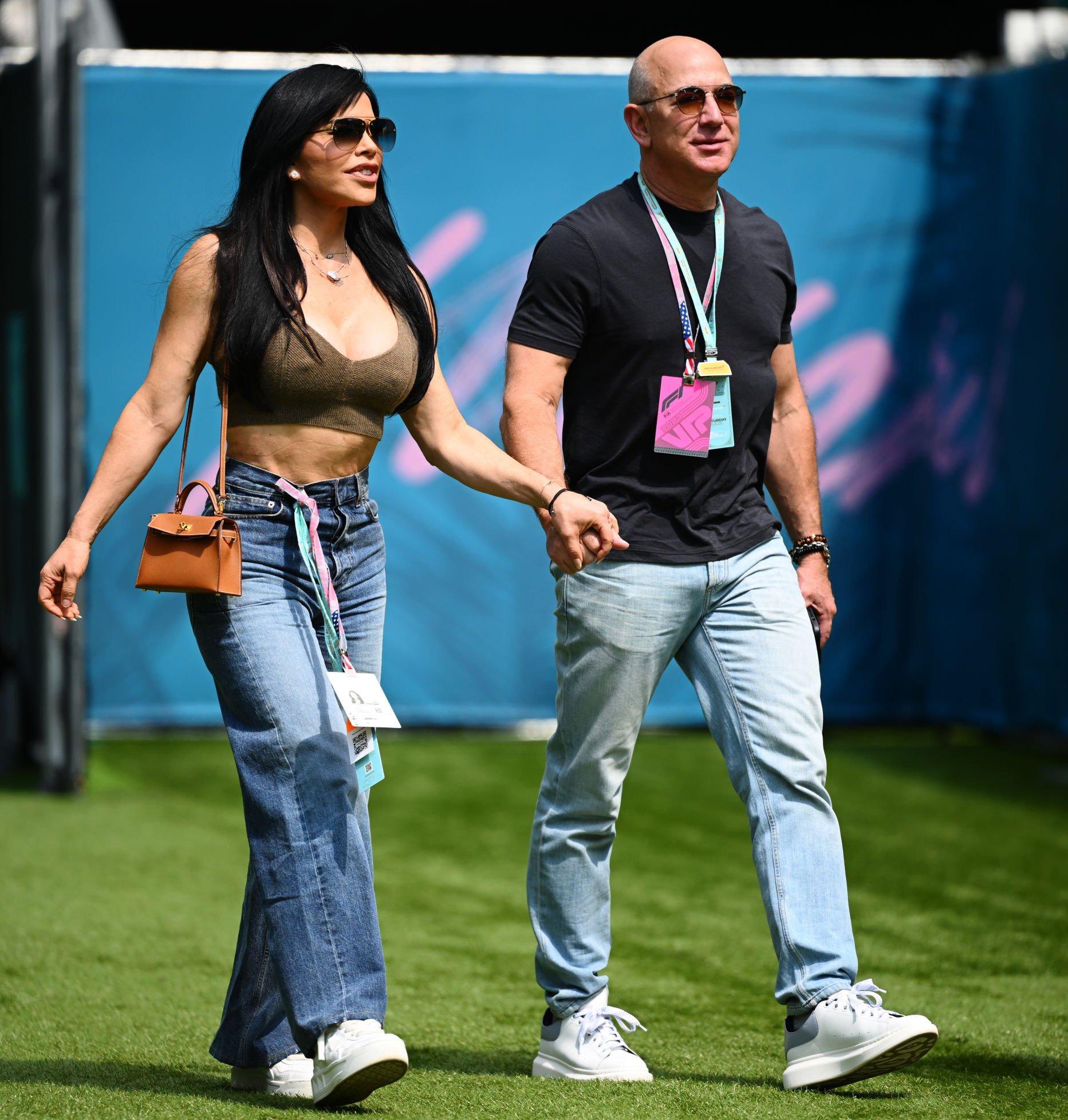Lauren Sanchez Has A Nip Slip After Being Proposed To By Jeff Bezos