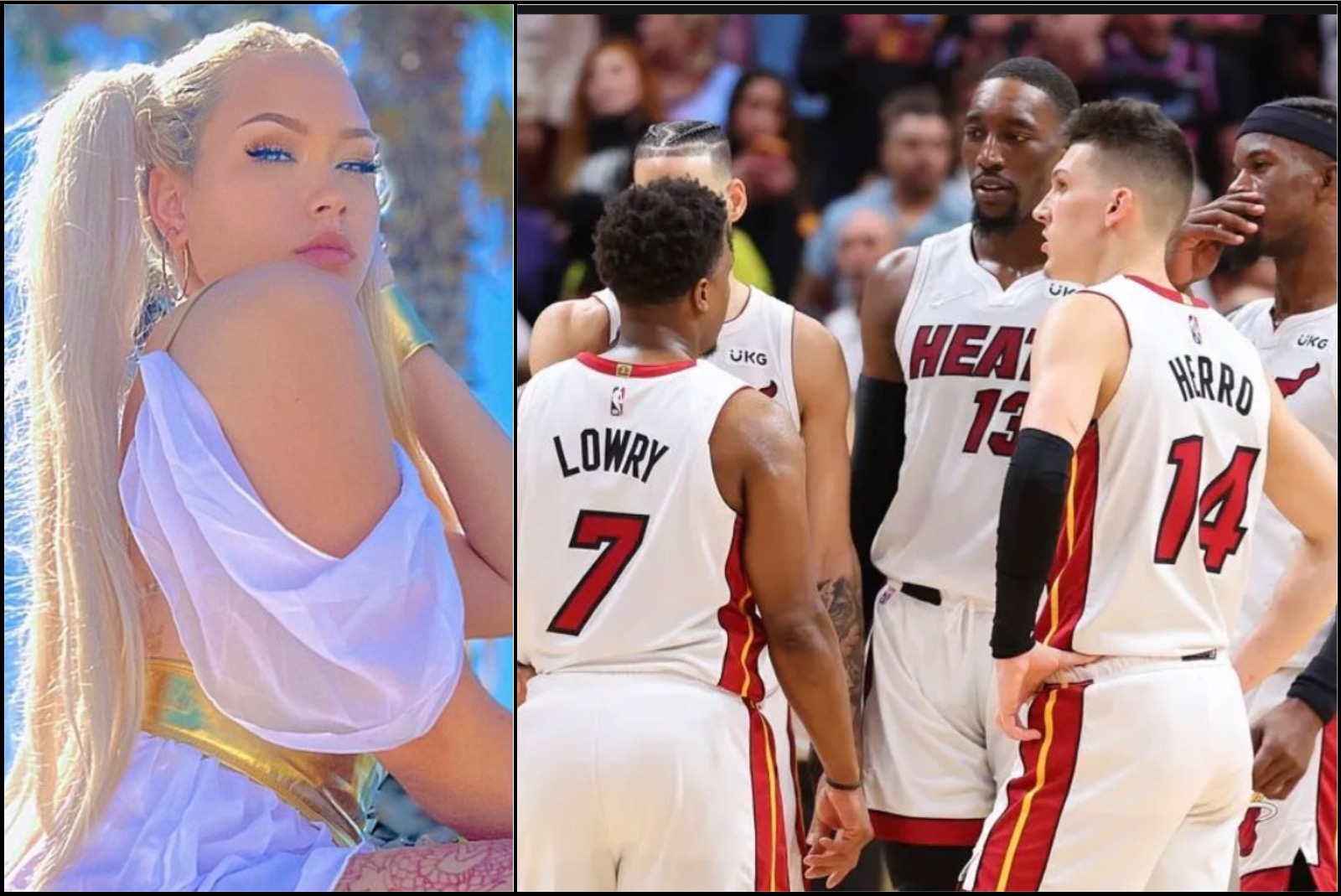 Adult Film Star Hayley Murders Says She Had Threesome With Heat Player