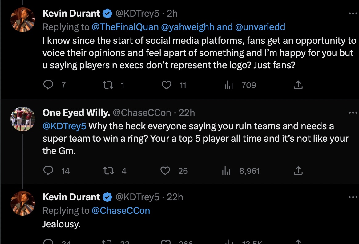 Kevin Durant Tweets – BlackSportsOnline
