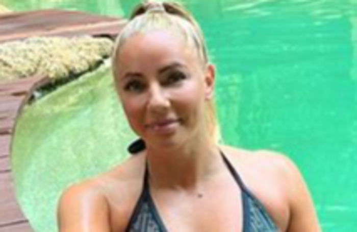 Canadian Soccer Star Adriana Leon Poses In Tiny Bikini While In a Pool During Women’s World Cup