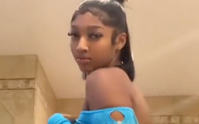 LSU Basketball Angel Reese Goes Viral After Showing Off In A Tiny Blue Dress