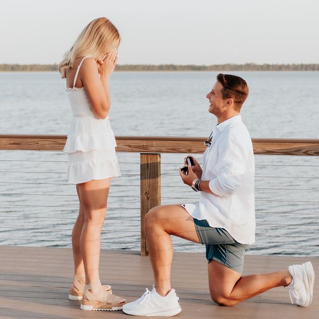 Watch 49ers QB Brock Purdy Get Engaged To Volleyball Star Jenna Brandt ...