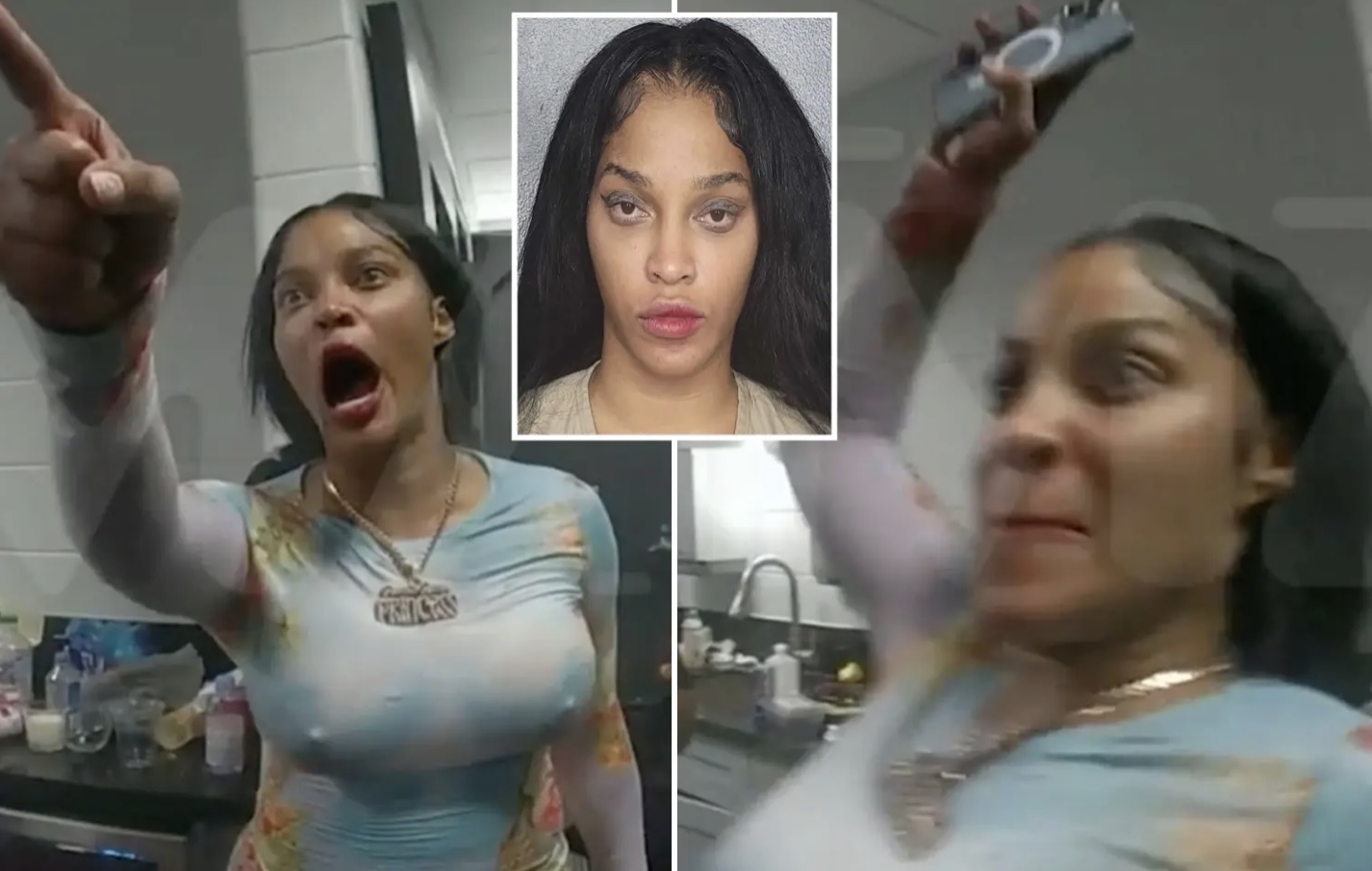 Watch Body Cam Footage Of Joseline Hernandez’s Arrest After She Beat Up Big Lex at Mayweather Fight