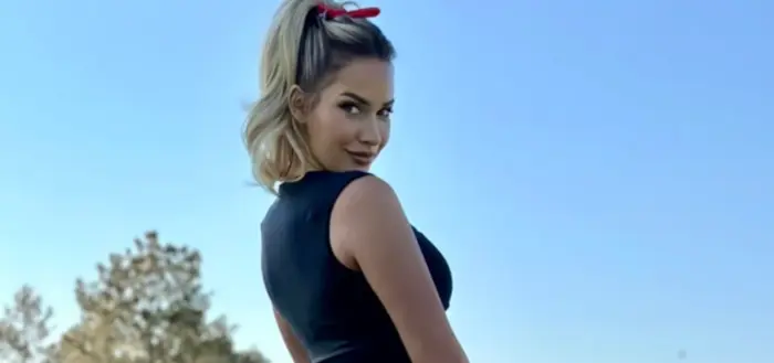 Paige Spiranac Teases Fans By Showing Off Massive Booty In A Black ...