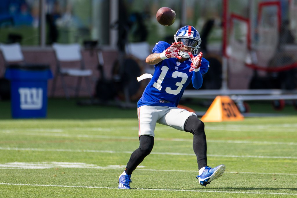 Jalin Hyatt, a rookie Giants WR , will wear Odell Beckham’s No.13 : “Want to start my own legacy with it”