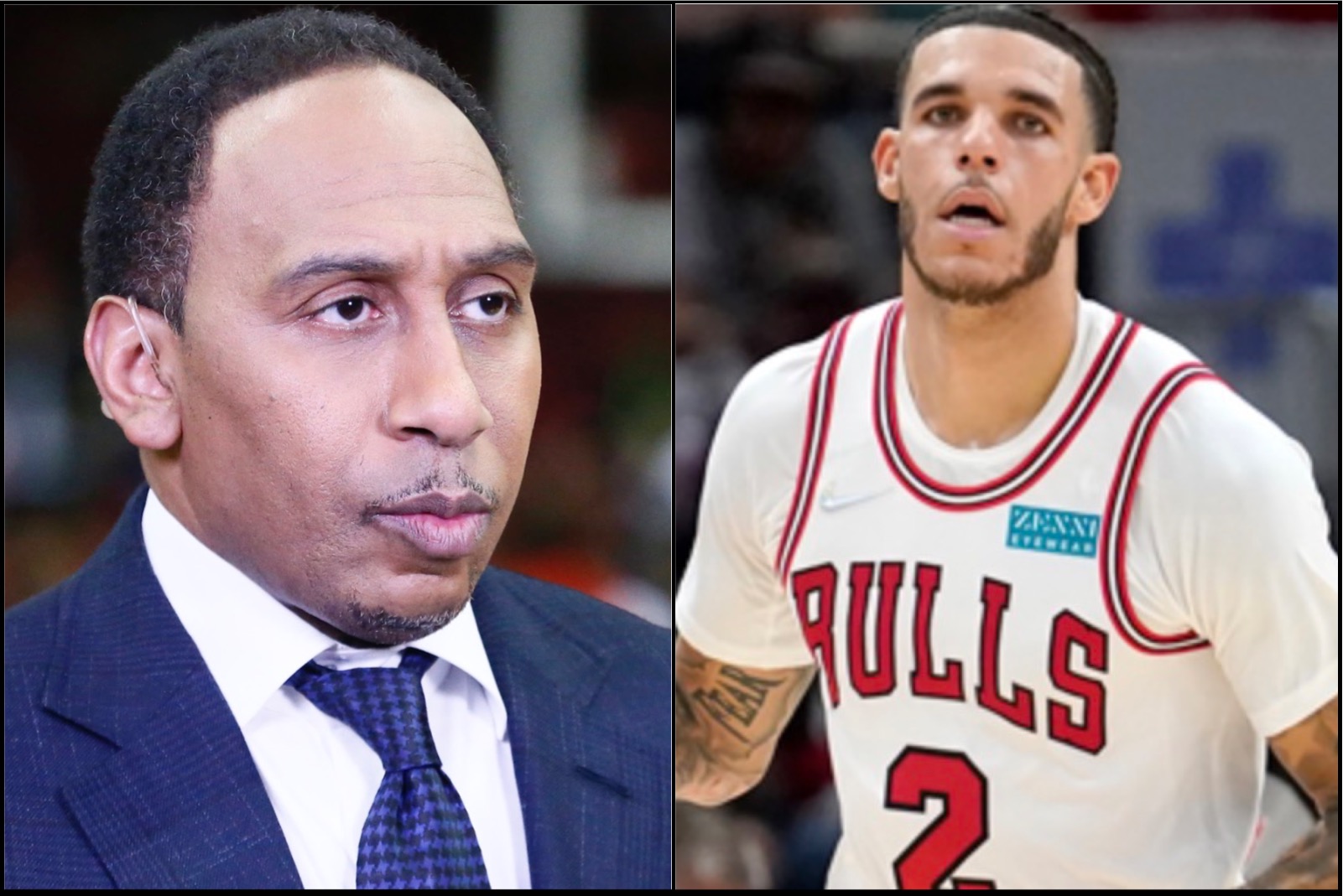 Lonzo Ball Calls Out Stephen A. Smith For Lying About Him Not Being Able to Get Out of Chair