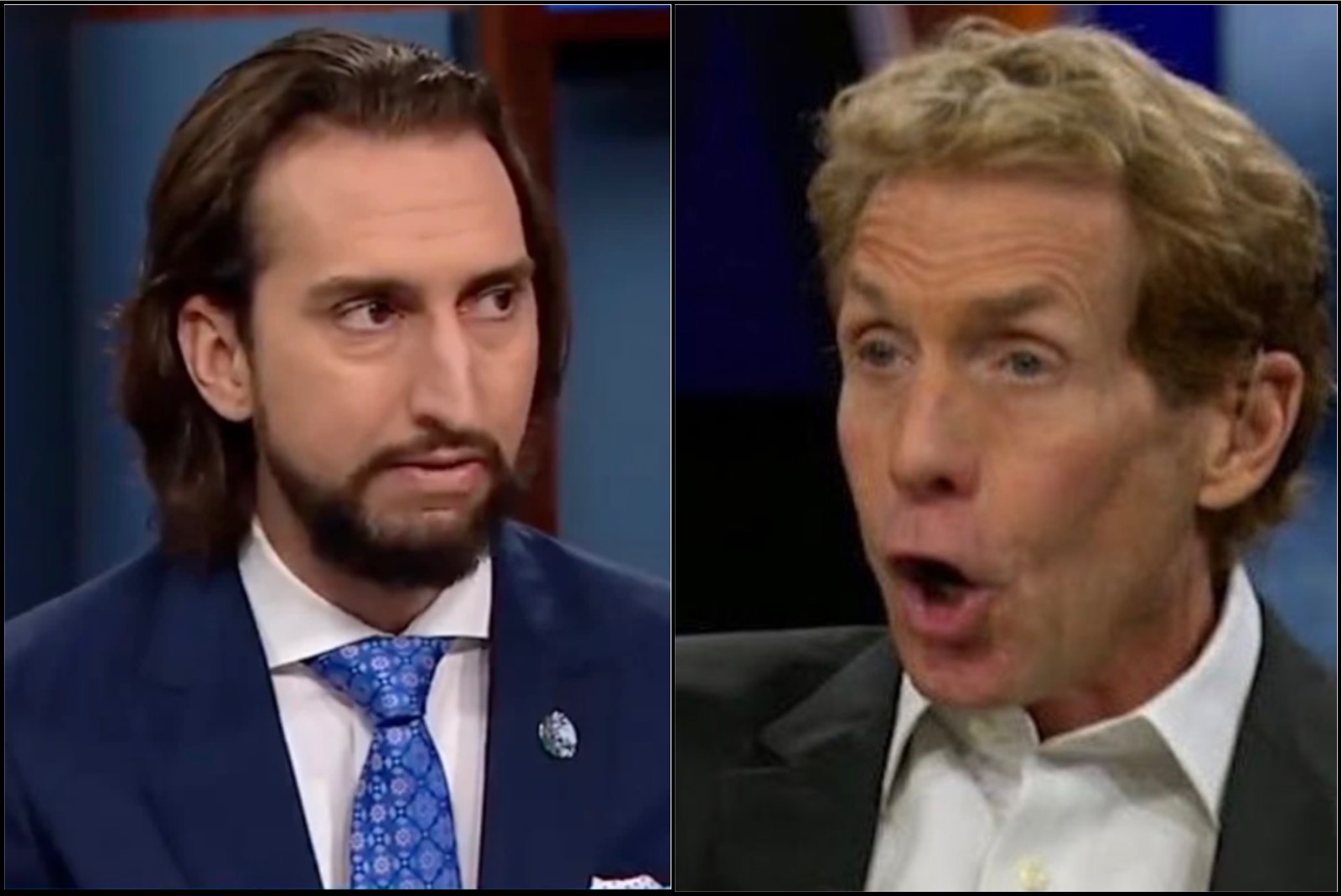 Skip Bayless is Scared to Debate Nick Wright According to Sources Inside FS1