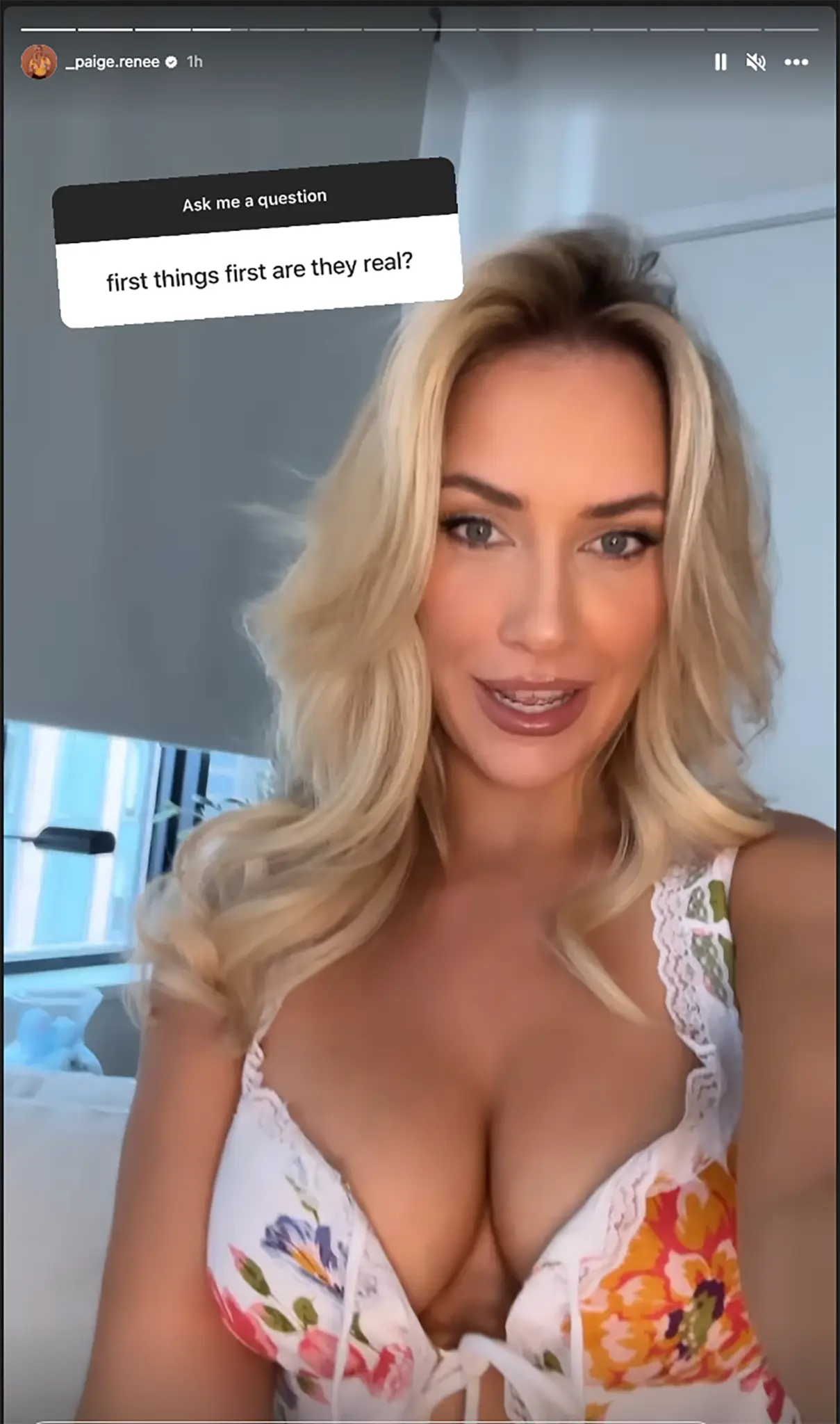 Watch Paige Spiranac Open On If Her Breasts Are Real Or Fake -  BlackSportsOnline