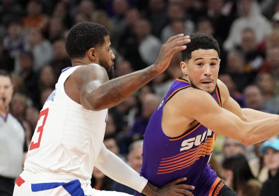 Watch Paul George Trash Devin Booker Over His Response To The Podcast With Klay Thompson