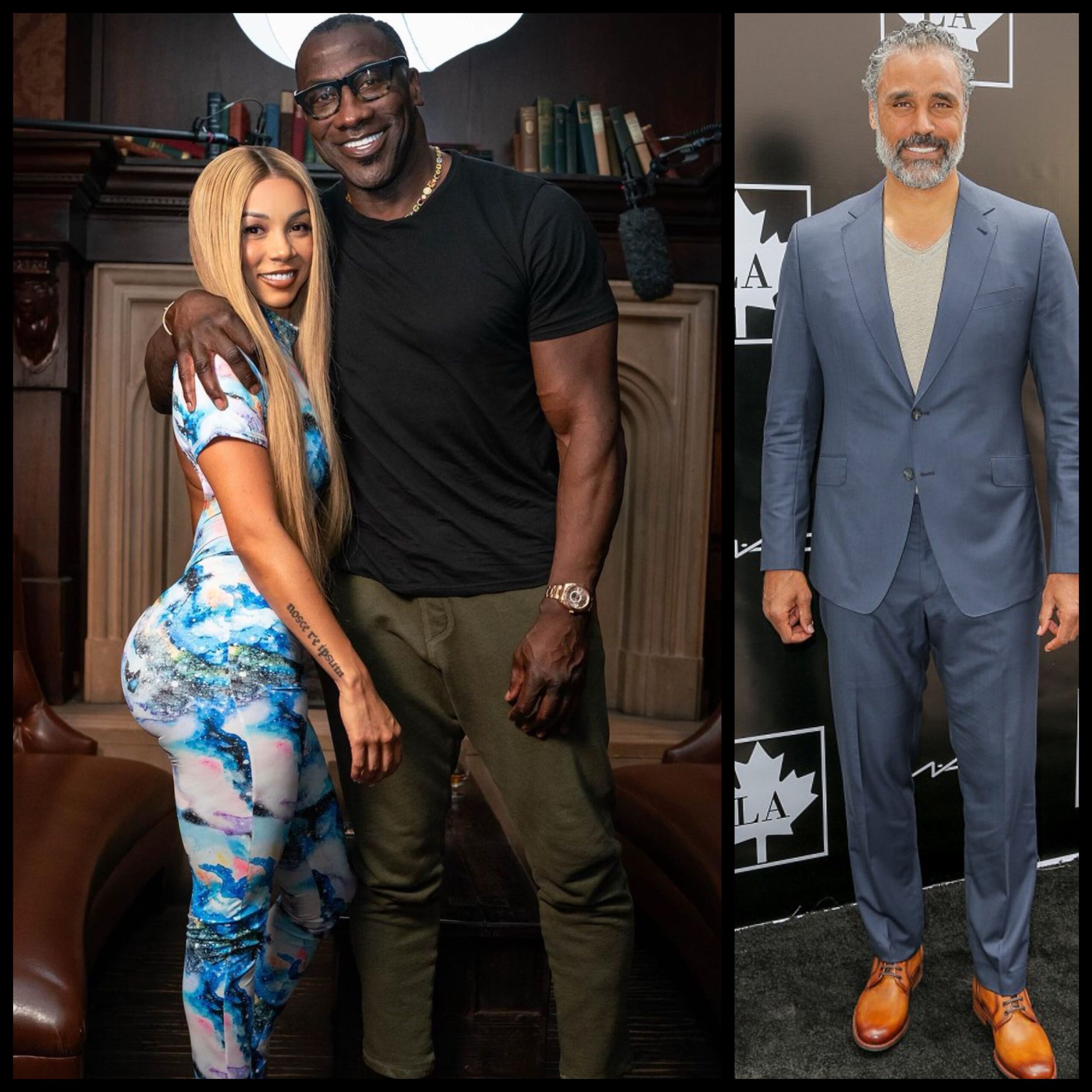 Twitter Reacts To NBA Champion Rick Fox Asking Shannon Sharpe To Ask Brittany Renner How Black Someone Has To Be In Order To Be Body #36-50 After Finding Out She’s Had Sex With 35 Guys & Only Wants A Black Man (Video)