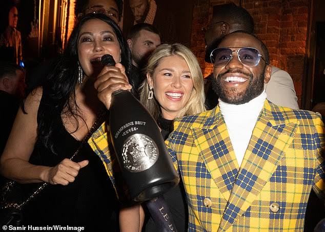 Retired Boxer Floyd Mayweather Launches New Champagne After Succesful Girls Collection Launch