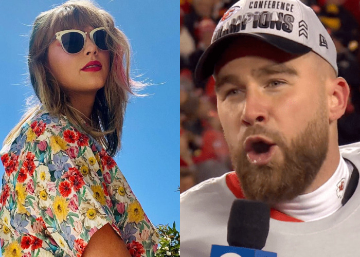 Chiefs Travis Kelce on If He’s Dating Taylor Swift; Swift Speaks on How Much She Likes Kelce