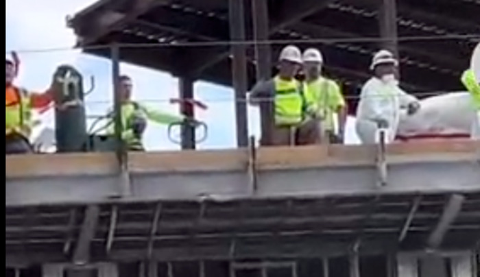 Watch Construction Worker Die After Sustaining A Major Laceration To His Neck During Building Of Las Vegas F1 Grand Prix Track