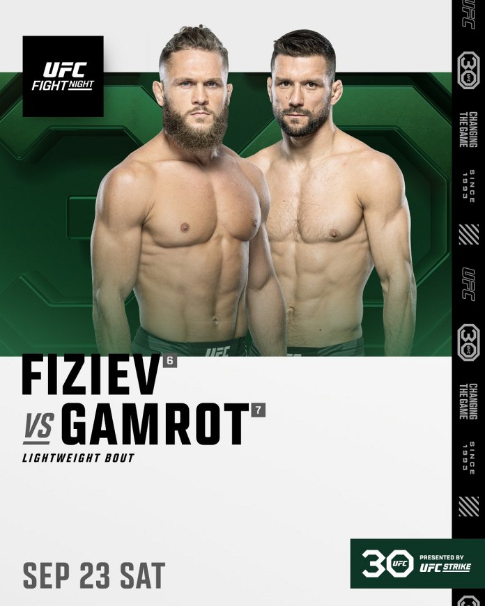 UFC Vegas 79: Fiziev vs Gamrot live Streaming: How To Watch The Fight Live?