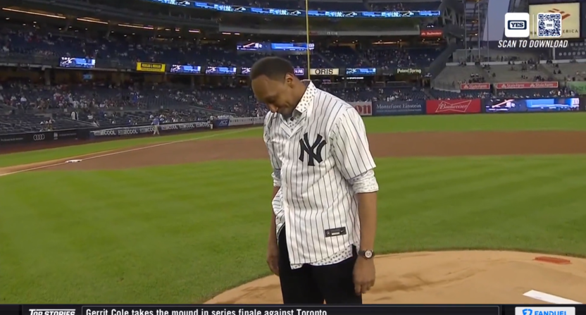 Video of Stephen A. Smith Getting Booed Over His First Pitch at Yankees Stadium