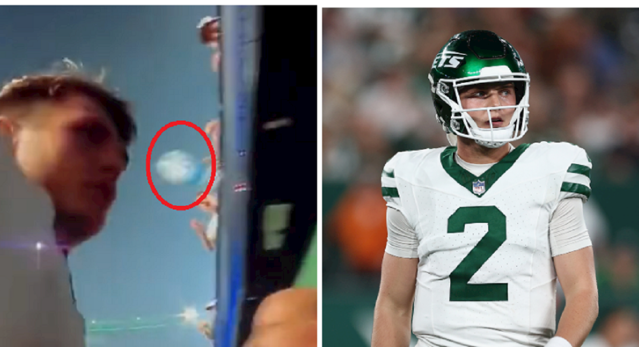 After the Jets Beat the Bills, a Fan Was Caught on Camera Throwing a Water Bottle at Zach Wilson : His Mother’s Angry Reaction (Video)