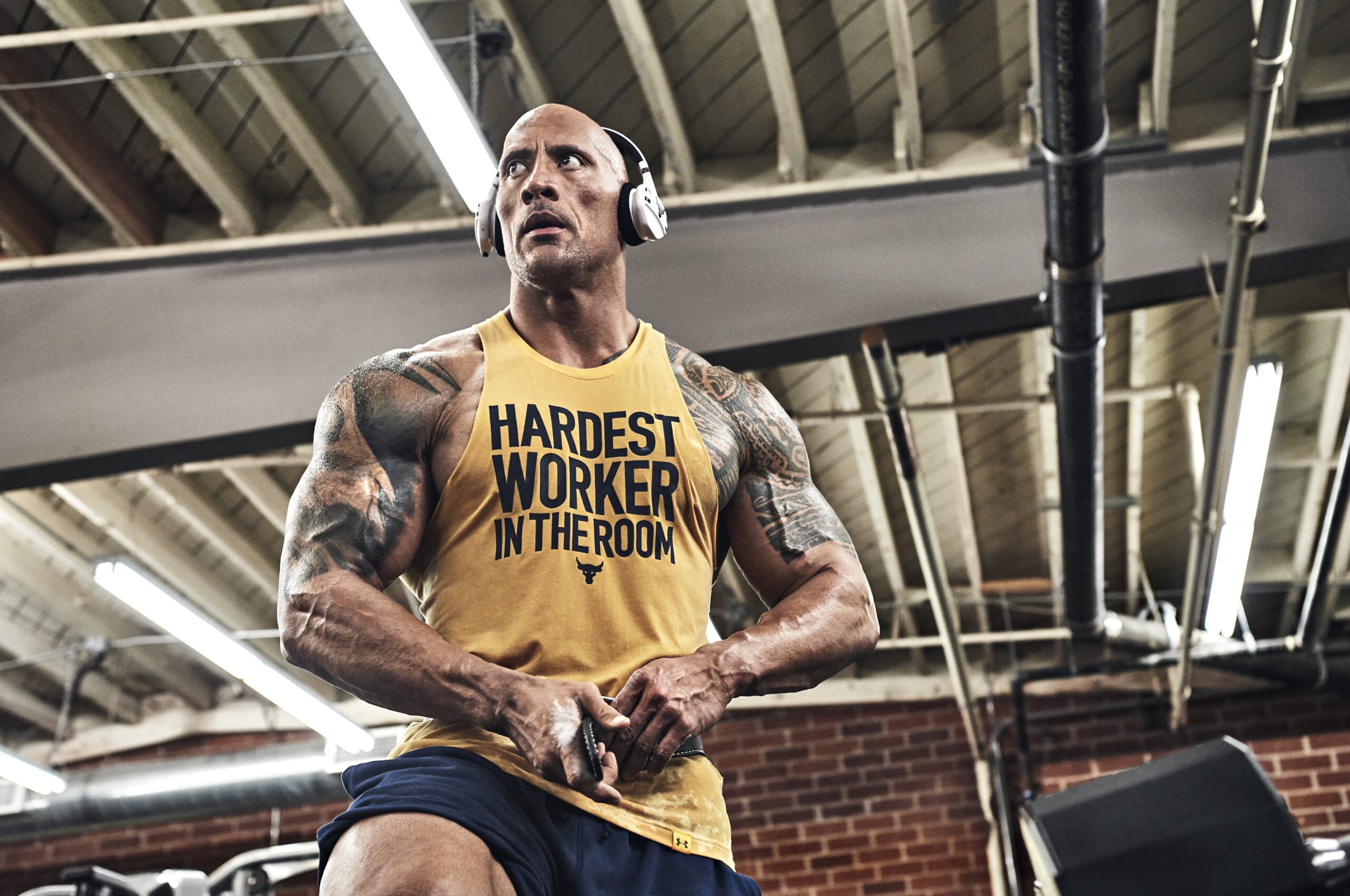 WATCH: Dwayne Johnson The Rock Leaves Internet Stunt With His Gym Drills