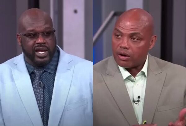Shaquille O'Neal and Charles Barkley