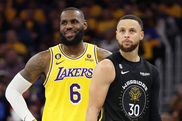 LeBron James and Steph Curry Shine as CP3 Leads Warriors to Victory Over Anthony Davis and Lakers, Electrifying NBA Fans