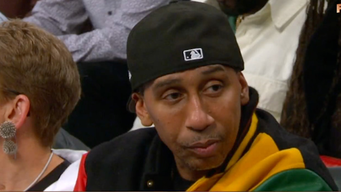 Watch Stephen A. Smith Get Trolled On The “First Take” For His Outfit At The WNBA Finals
