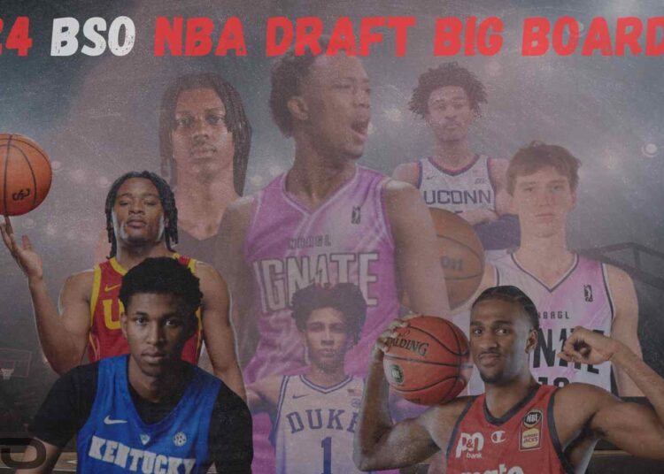 BSO 2024 NBA Draft Big Board 1.0