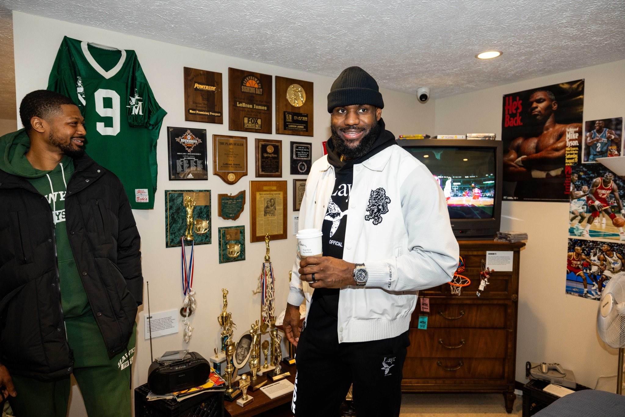 LeBron James Guides Lakers Through Akron Journey, Explores Home Court Museum Together