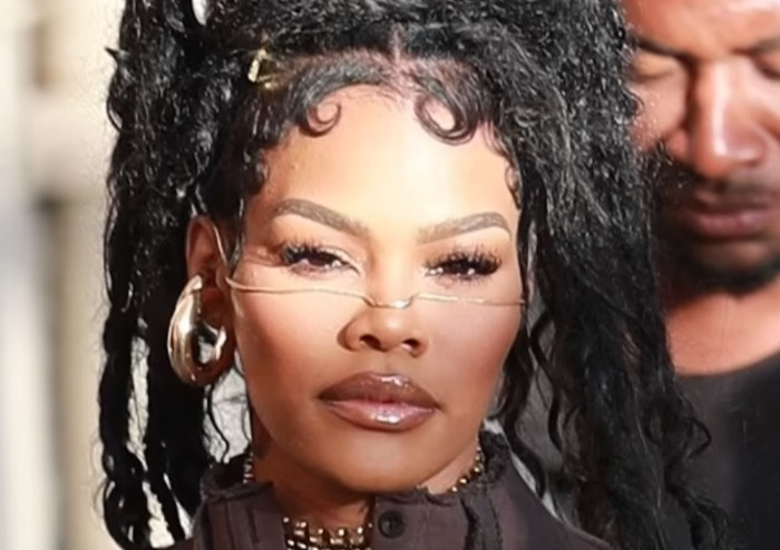 Teyana Taylor Storms Jimmy Kimmel Showing Off Abs In Long-Sleeved Brown ...