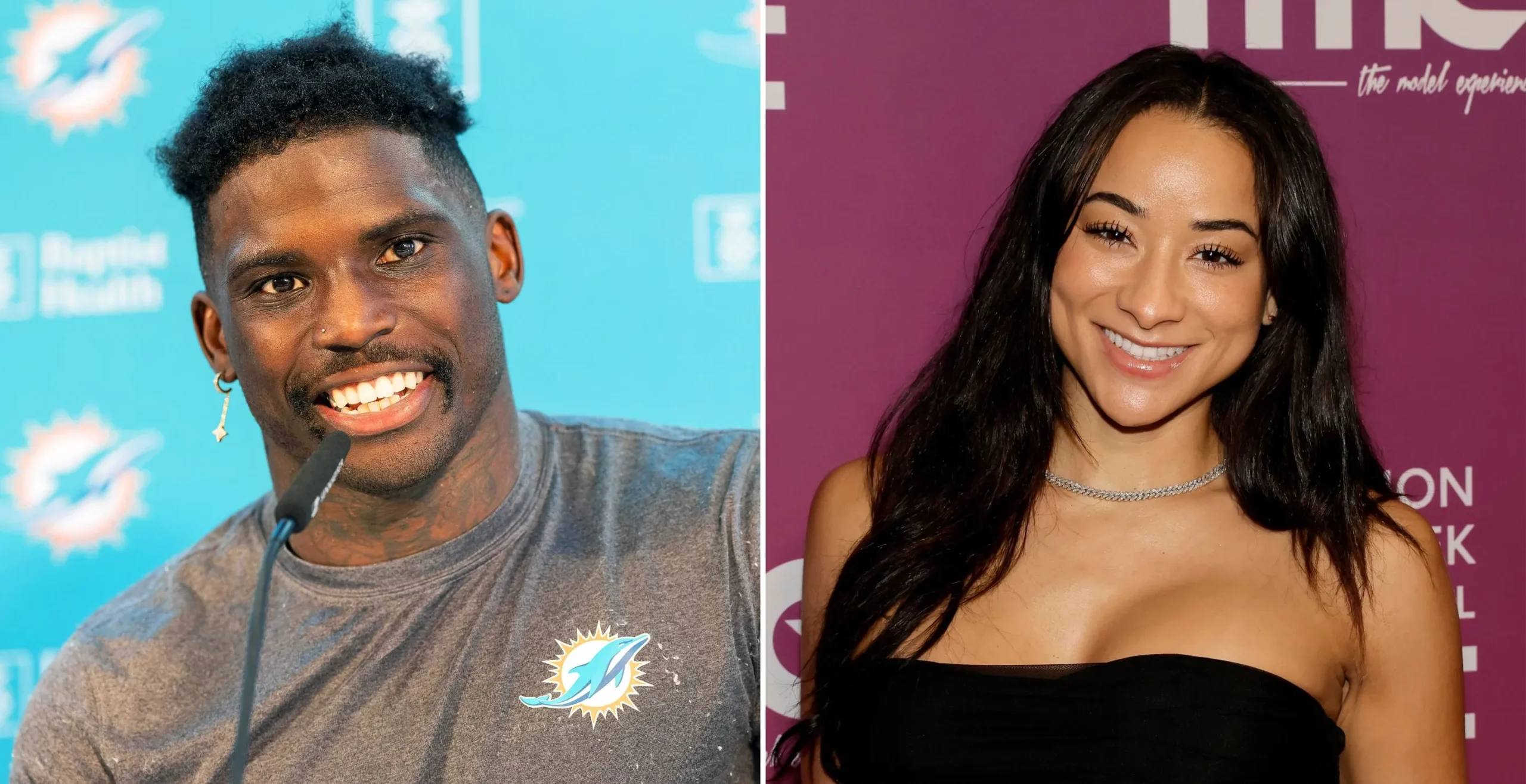 Tyreek Hill’s Wife Has Shared a New Photo Responding To Dolphins Star Facing 2 Paternity Suits From Rumored Baby Mamas (PIC)