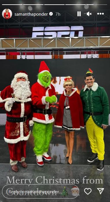 PICS : Sam Ponder of ESPN Had Fans Drooling Over Her Sexy Christmas ...