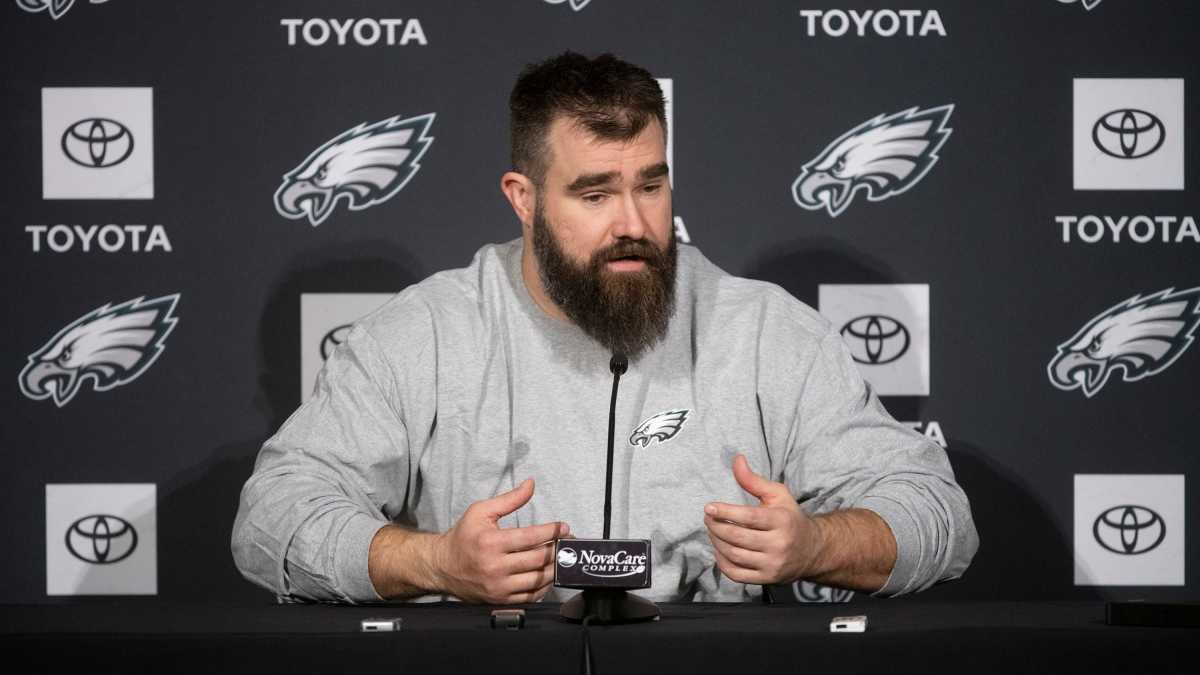 Jason Kelce of the Eagles Is Drawing Criticism for His Postgame Remarks After the Team’s Humiliating Loss to the Cowboys