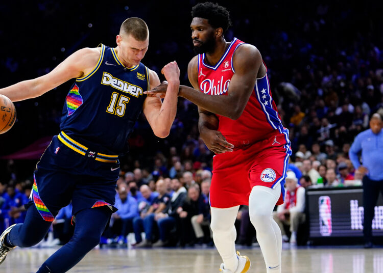 Nikola Jokic Honors Joel Embiid And The Supporting Cast Of The 76ERS ...