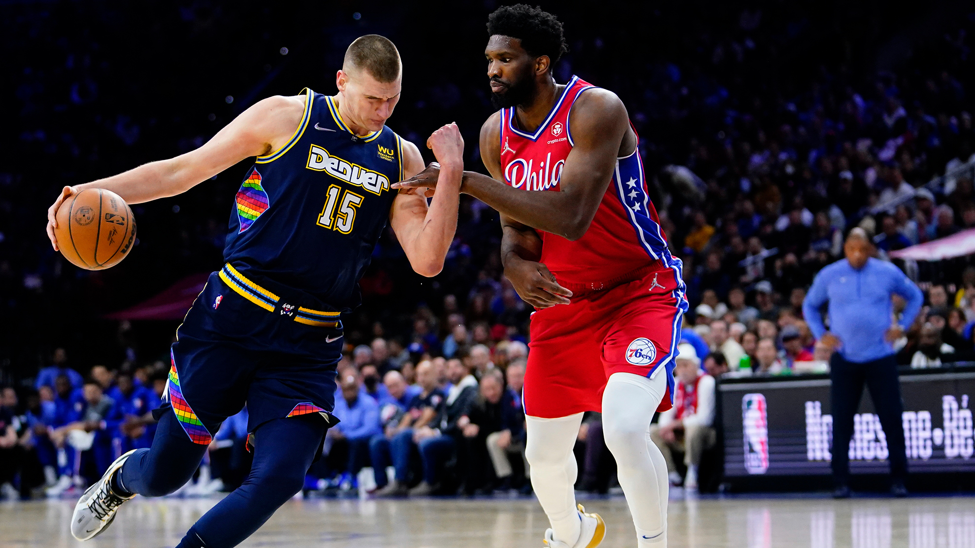 Nikola Jokic Honors Joel Embiid and the Supporting Cast of the 76ERS