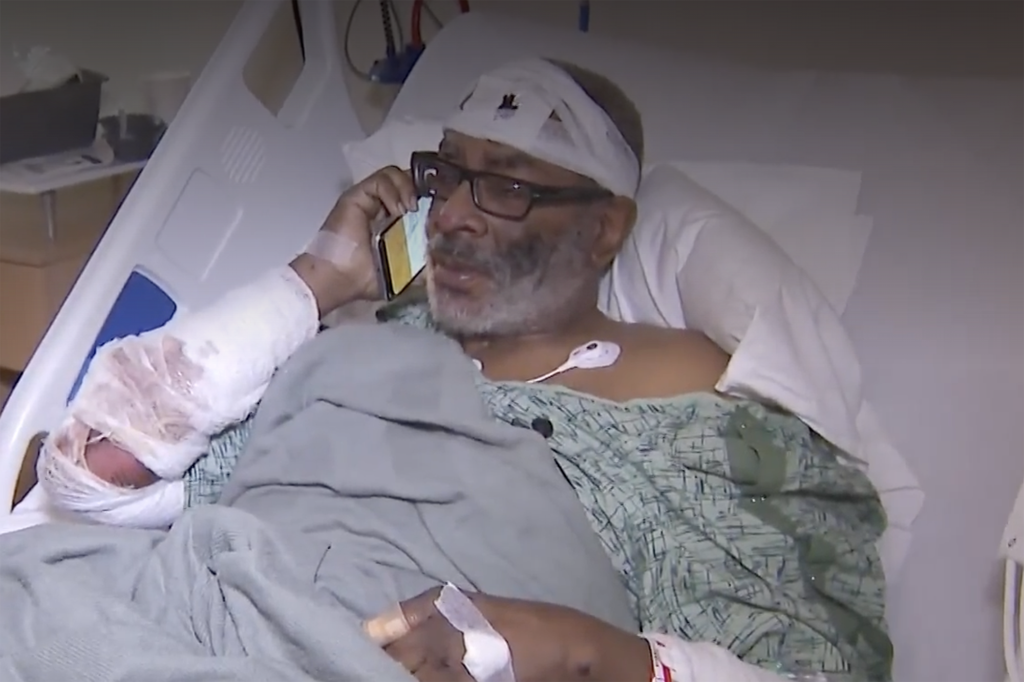 Video Of Former ESPN Sportscaster Cordell Patrick Seriously Injured After Getting ‘Kicked’ Out Of His RV On California Highway