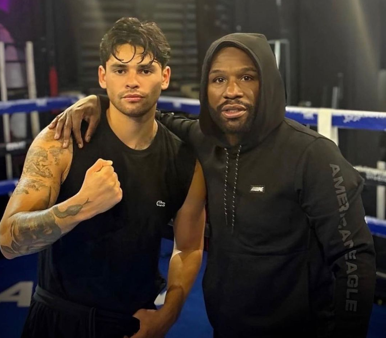 ‘Out of Shape’ Ryan Garcia Makes Major Revelation About Meeting Floyd Mayweather After Years of Banter Between The Two- “Stop Playing With Him”