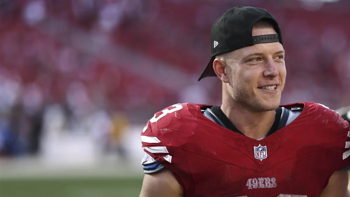 Footage From the 49ERS vs. Packers Playoff Game Appeared to Show Christian McCaffrey Receiving Inappropriate Pleasure From a Trainer While He Was on the Sidelines