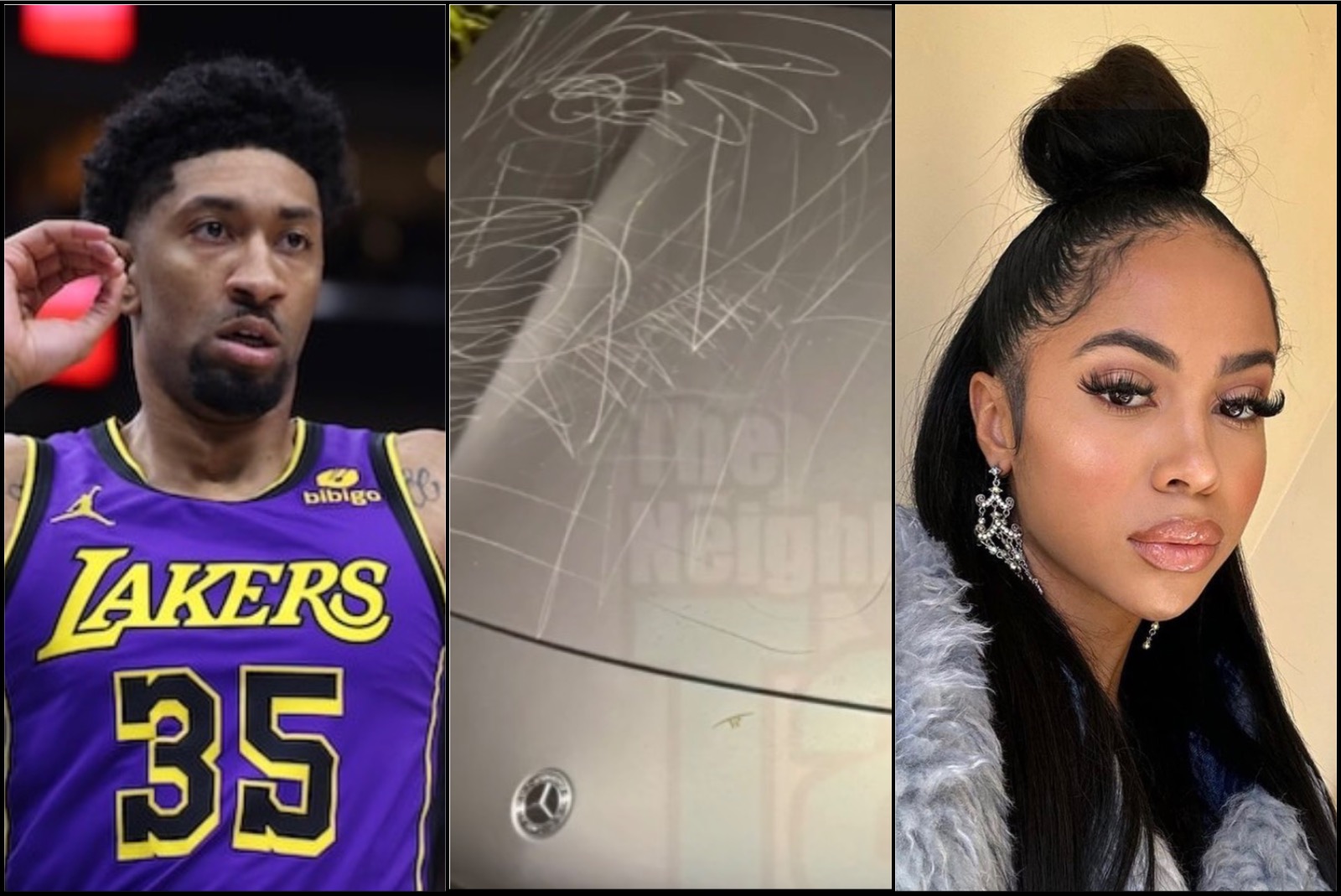Lakers’ Christian Wood Granted Temporary Restraining Order Against His Dramatic Ex-girlfriend Yasmine Lopez After Accusing Her Of Vandalising His Car