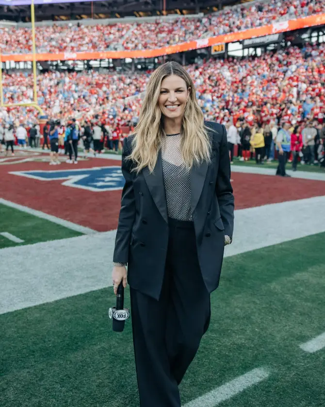 Erin Andrews Gets Excited Discussing Which NFL Team Has the Greatest Music
