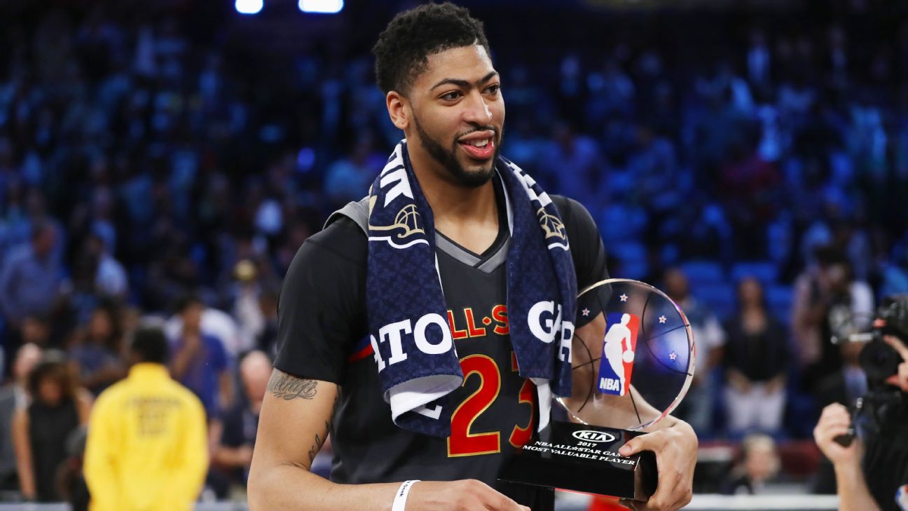 Anthony Davis Comments That Chicago Bulls’ Trampoline Dunkers Were the Highlight of the All-Star Game