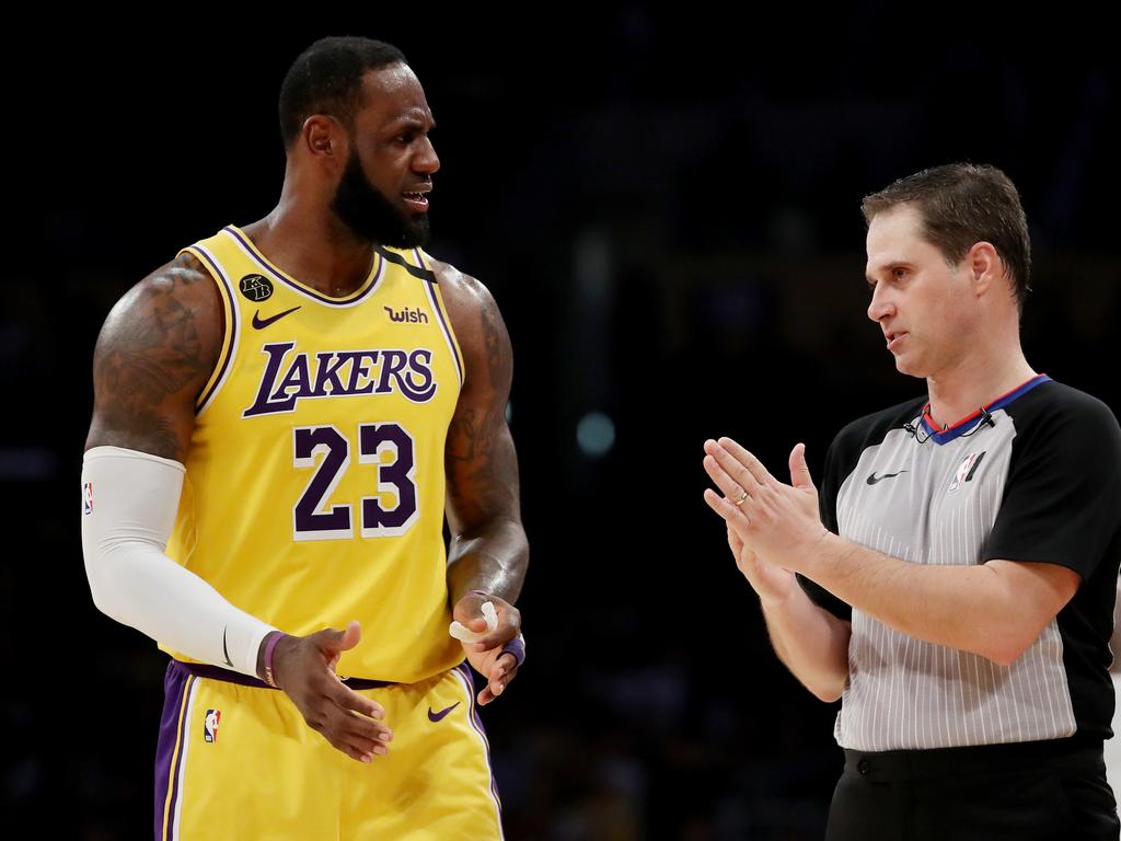 NBA Speak on Controversial Call Of LeBron James During Warriors vs Lakers Game