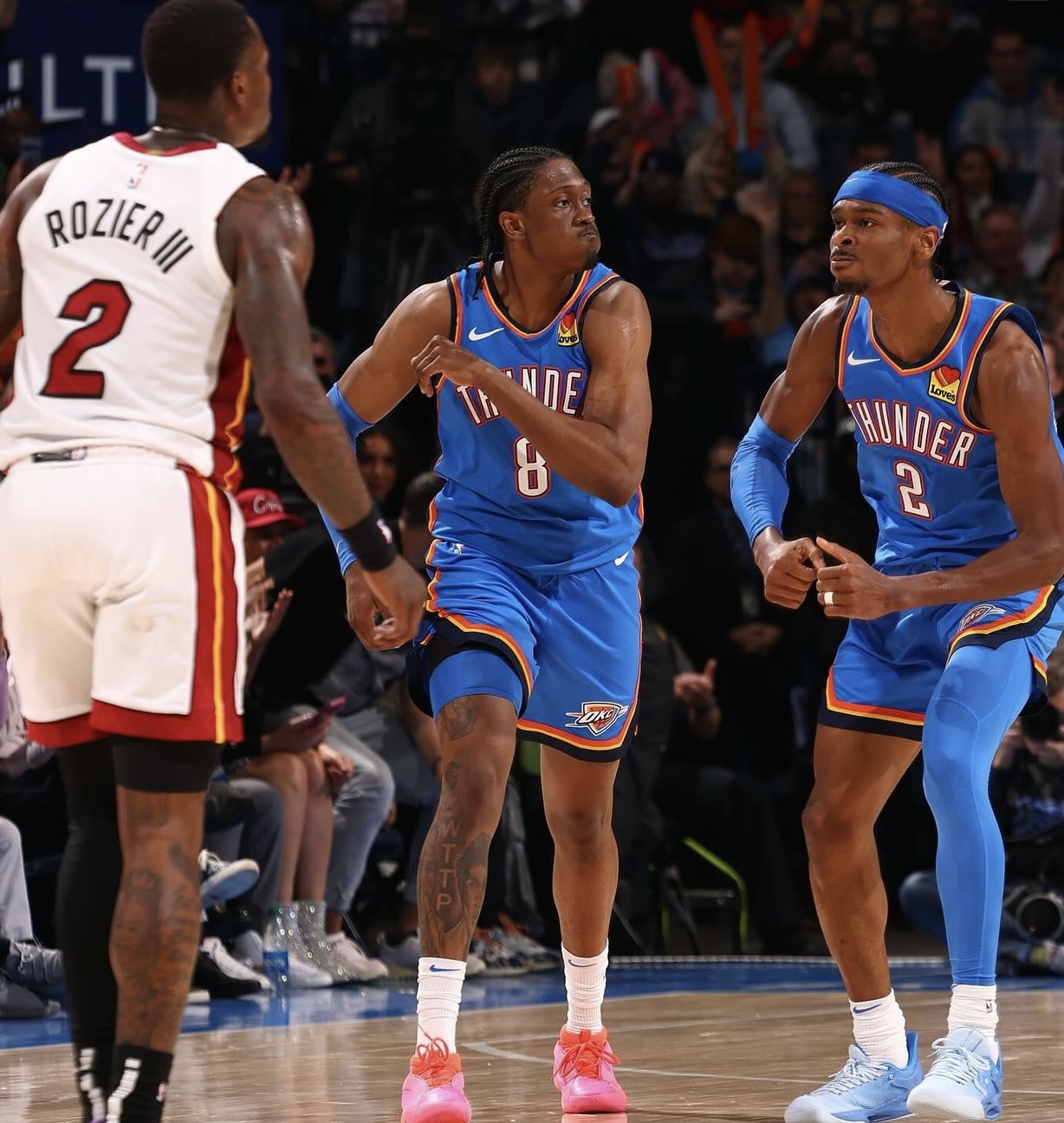 Thunder Get Tough Win Against The Heat After Dictating How The Game Would Be Played Down The Stretch