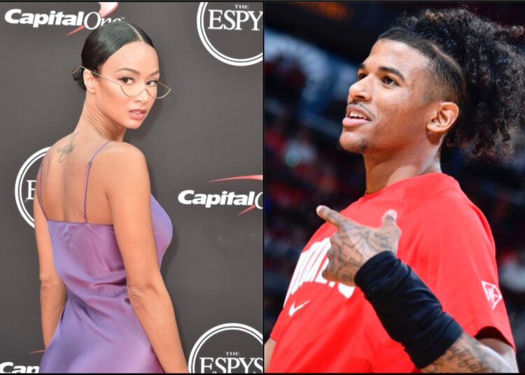 22-Year-Old Jalen Green Gets His 39-Year-Old Baby Mama Draya Name Tattooed on His Belly