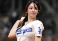 First Pitch From South Korean Actress Jeon Jong-seo Gets Dodgers Stunned