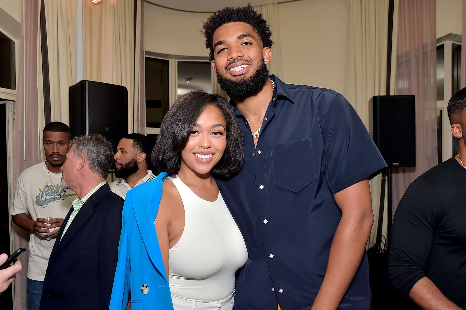 Jordyn Woods, Karl-Anthony Towns’ partner, rocks $97,069 Patek Phillipe watching the Timberwolves from the courtside