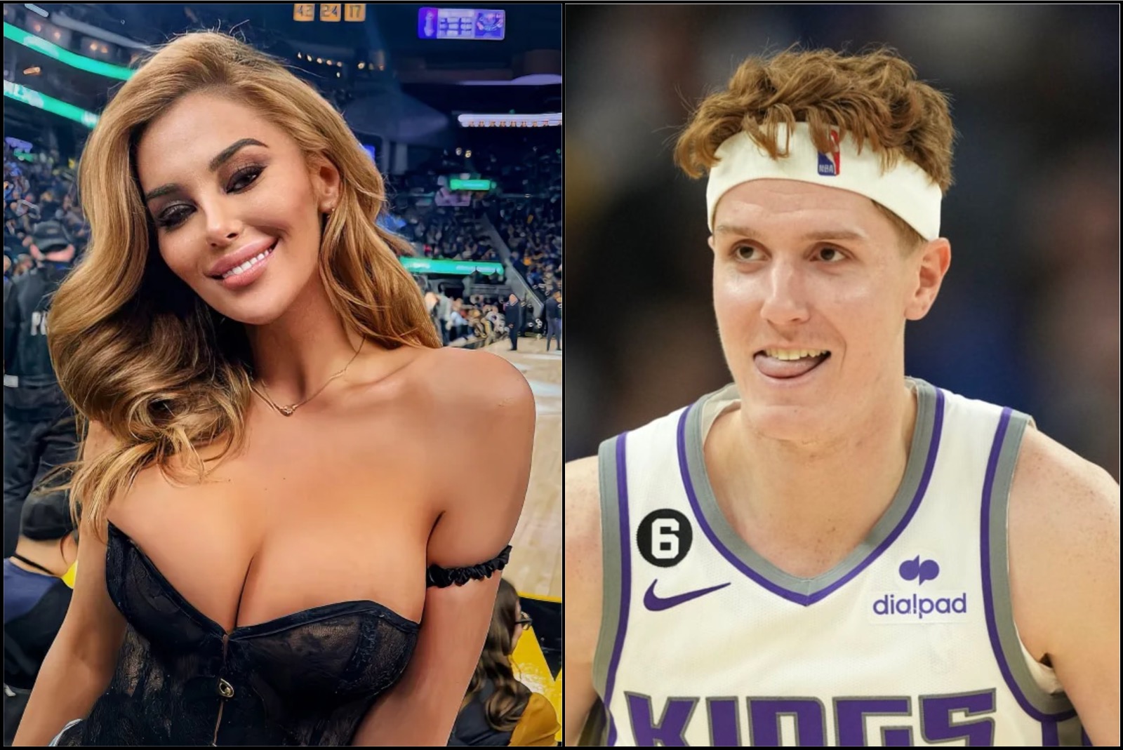 Escort Katherine Taylor After Photobombing Steph Curry Reveals Her NBA Crush  Is Kings Kevin Huerter - BlackSportsOnline