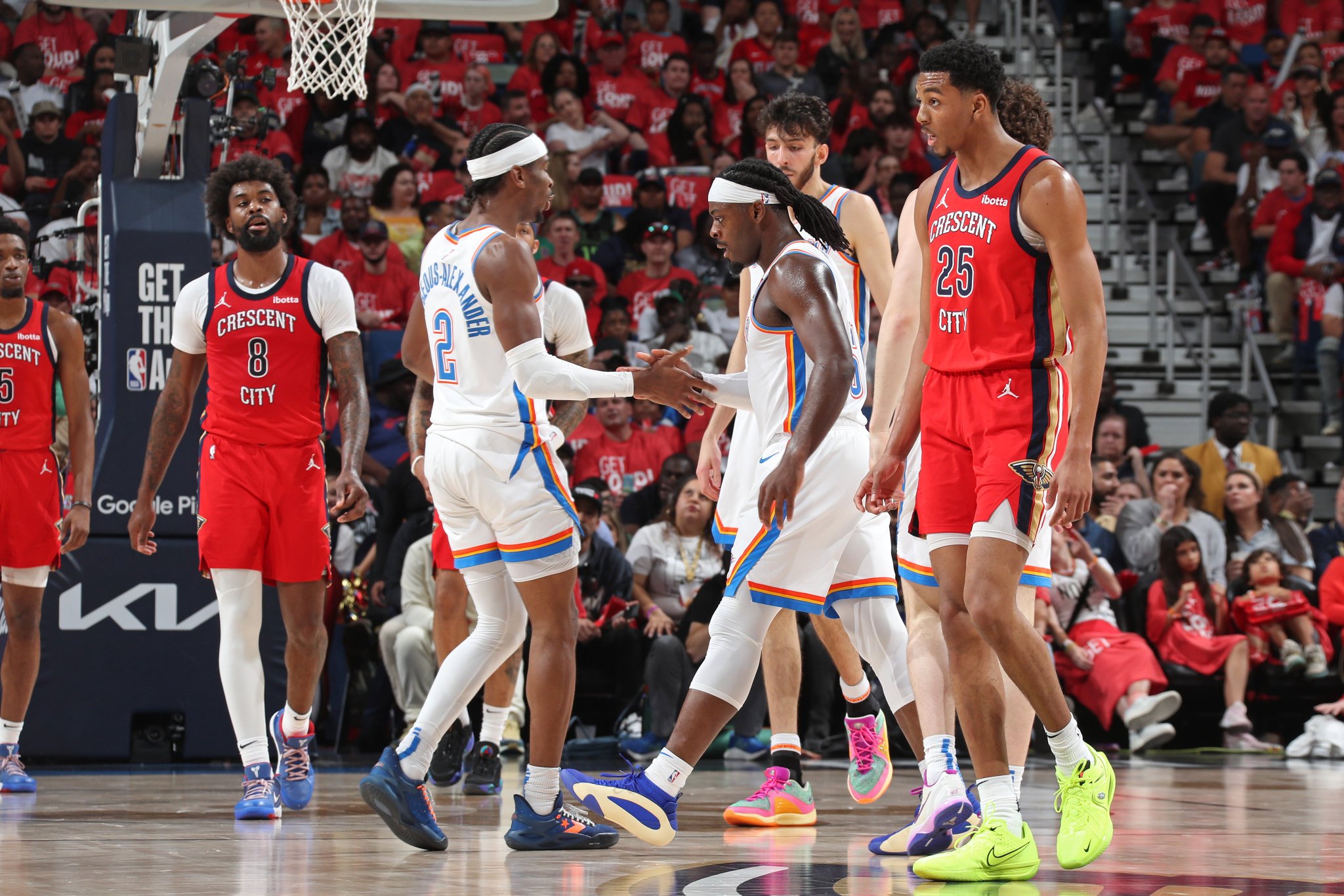 Pelicans Fight & Fight In Game 3 Against Thunder But OKC Just Too Poised & Take A 3-0 Series Lead