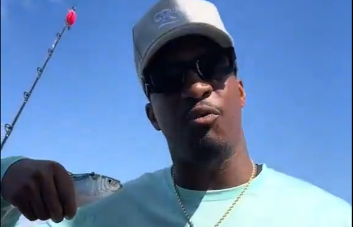 Cleveland Browns QB Jameis Winston Goes Viral After Interviewing Captured Fish On A Boat During Fishing Competition