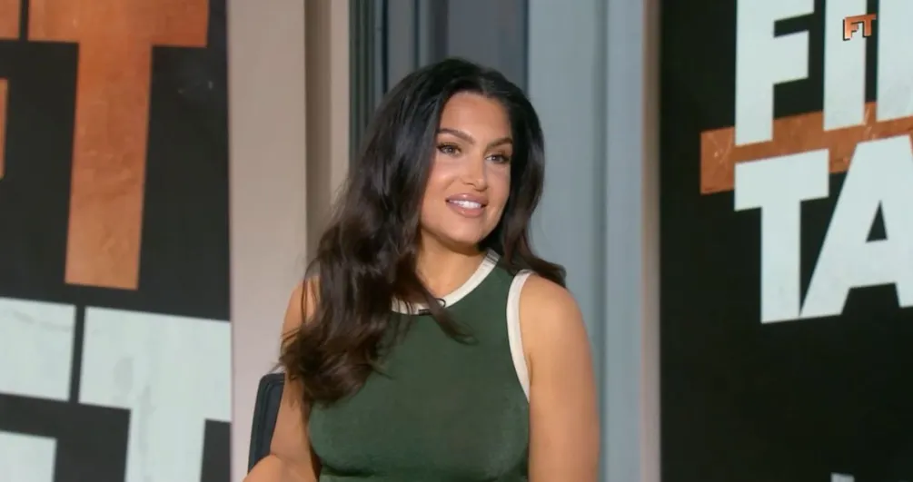 Wild Reactions As “First Take” Host Shows Off Her Curves In A Stunning Green Outfit