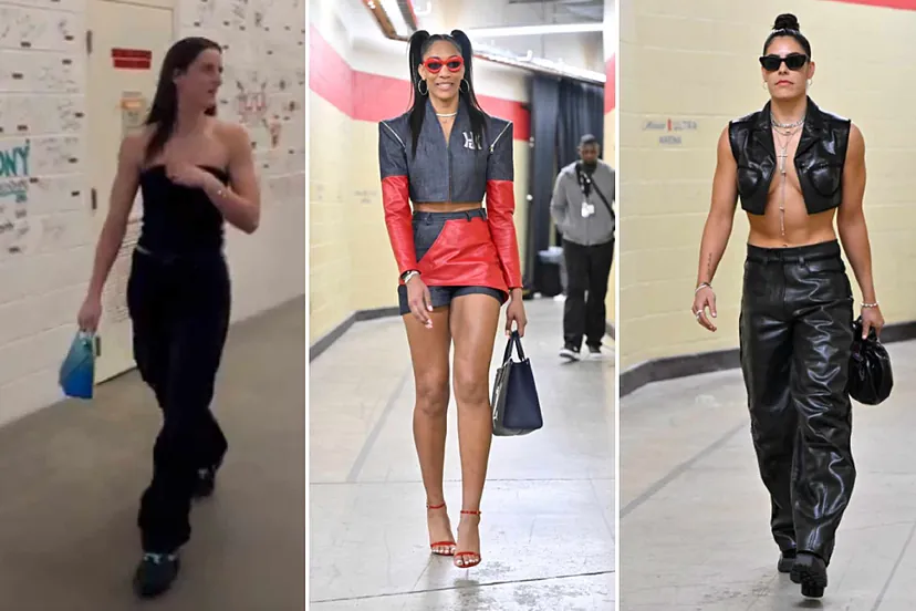 A’Ja Wilson, Kelsey Plum, and Caitlin Clark Transform WNBA Into a Fashion Show
