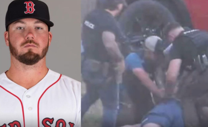 Watch Wild Footage Of Ex-Boston Red Sox Player Austin Maddox Getting Arrested For Attempting To Meet An Underage Girl For Relations