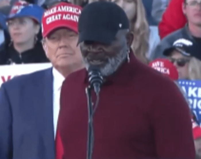 Watch NFL Hall of Famer Lawrence Taylor Endorse Donald Trump At New Jersey Rally